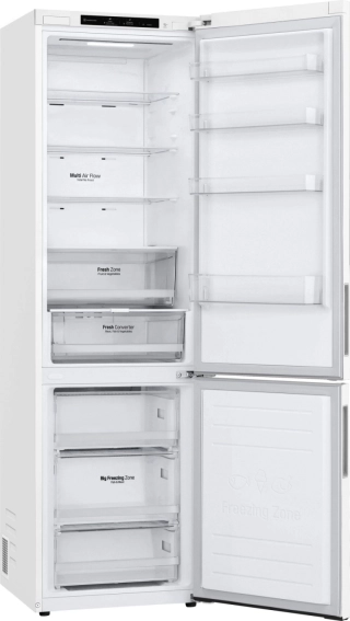 Комбиниран хладилник LG GBP62SWNAC 203см.