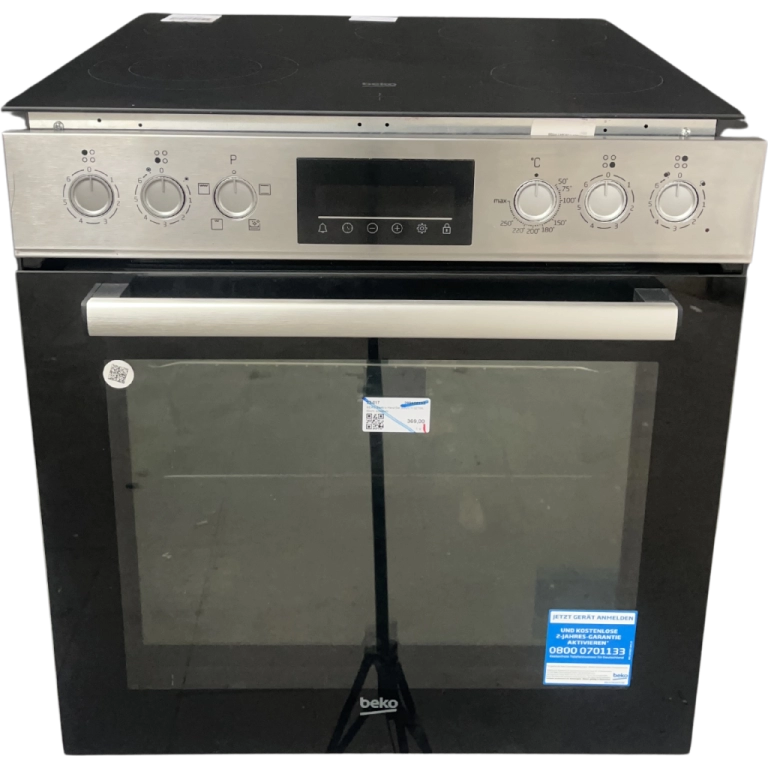 Комплект фурна + стъклокерамичен плот Beko BBUC1132T0X