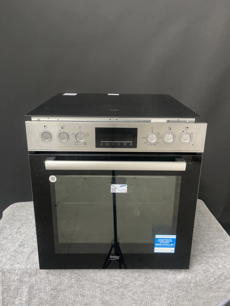 Комплект фурна + стъклокерамичен плот Beko BBUC1132T0X
